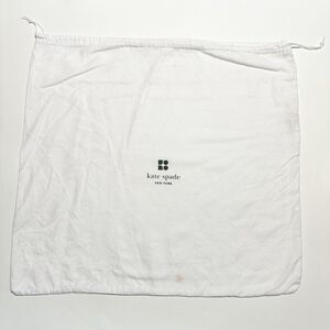 Kate Spade Dust Bag Travel Storage White Soft Cloth Handbags Shoes Organization